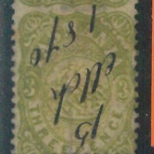 78500 -  AUSTRALIA : Tasmania - STAMP  -  Postal FISCAL STAMP  # F12 used!