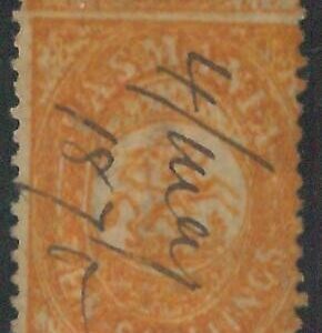 78507b -  AUSTRALIA : Tasmania - STAMP  -  Postal FISCAL STAMP  # F16 used!