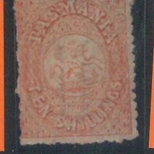 78507a -  AUSTRALIA : Tasmania - STAMP  -  Postal FISCAL STAMP  # F16 used!