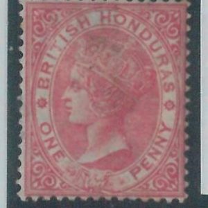 78523 - BRITISH HONDURAS - STAMP: Stanley Gibbons #  18 MINT - OA watermark