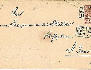 10669 -- GERMANY  :  Norddeutschland  - POSTAL STATIONERY cover 1871