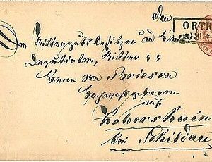 10670 - GERMANY:  PRUSSIA  Preussen - Postal Stationery Cover Umschlag ganzache