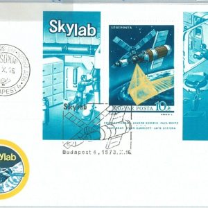 73893 - HUNGARY - POSTAL HISTORY - FDC COVER -  SPACE Astro  1973  SKYLAB