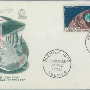 82811 -  NOUVELLE CALEDONIE  - Postal History -  FDC COVER - SPACE  1962