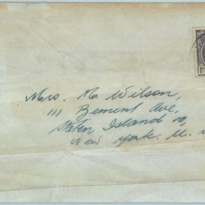 84360 - AUSTRALIA - Postal History - Partial WRAPPER from KAVIENG New Zealand