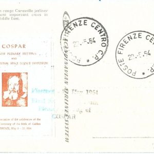72193 - ITALY - Postal History - Special postcard - Galileo Galilei SPACE 1964