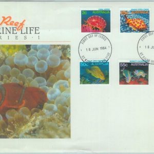 84361 - AUSTRALIA  - Postal History -  FDC COVER  1984 FISH  Barrier Reef
