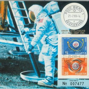 75680 - SWITZERLAND - Postal History -  FDC Card 1969  SPACE  Telecommunications