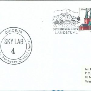 73896 - GERMANY - POSTAL HISTORY - SPECIAL POSTMARK -  SPACE Astro 1973  SKYLAB