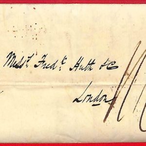 ai5758 - GB - Postal History -PREPHILATELIC COVER from  Sheffield 1827