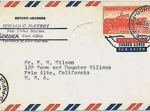 POSTAL HISTORY -   PAPUA NEW GUINEA : airmail cover 1963 -  GOROKA