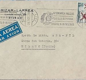 59639 -  SPAIN - POSTAL HISTORY: POSTMARK on  COVER  1973 - FOOTBALL Olympics