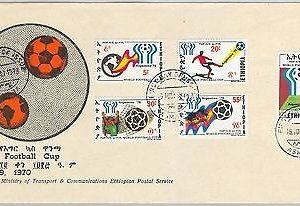 64990 - ETHIOPIA - POSTAL HISTORY -  FDC COVER: Michel # 970/4  1978  FOOTBALL