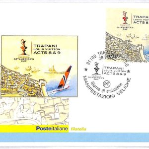 ai3625 - ITALY -   MAXIMUM CARD - Louis Vuiton AMERICA'S CUP Boat - 2005