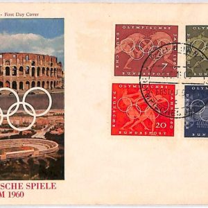 ai3664 - Germany - POSTAL HISTORY - FDC - Olympic Games - 1960