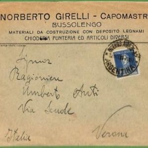 98735 - ARGENTINA - POSTAL HISTORY -   COVER to ITALY  1927