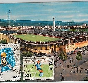 54410 - FOOTBALL - ITALY -  POSTAL HISTORY:  POSTCARD 1988