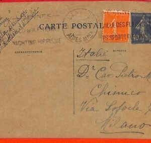 aa2479 - FRANCE  - Postal History - POSTMARK 1932 Sport GOLF Polo TENNIS Yatch
