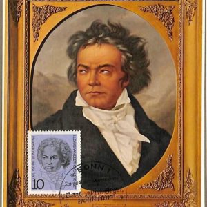 90044 - GERMANY - Postal History - FDC MAXIMUM CARD 1970  BEETHOVEN  Music