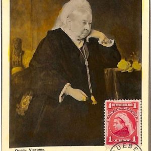 90097 - NEWFOUNDLAND - Postal History - MAXIMUM CARD - VICTORIA  Royalty 1951