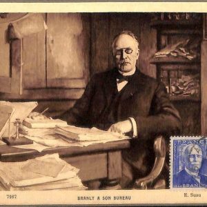 90117 - FRANCE - Postal History - FDC MAXIMUM CARD - 1947 Edouard BRANLY science