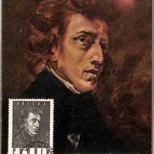 90043 - POLAND - Postal History -  MAXIMUM CARD 1961 Fryderyk CHOPIN  Music