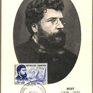90042 - FRANCE - Postal History - FDC MAXIMUM CARD 1960  Georges BIZET Music