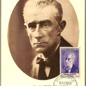 90115 - FRANCE - Postal History - FDC MAXIMUM CARD - 1956 Maurice RAVEL  Music