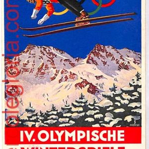 ai3660 - Germany - POSTAL HISTORY - Postcard - Olympic Games - 6.2.1936