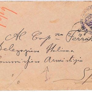 ai3486 - France  -   POSTAL HISTORY - Cover - WW1 -  1919