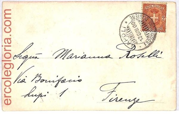 ai3525 - Italy - POSTAL HISTORY - Illustrated Postcard - MEDICINE,Napoli - 1900
