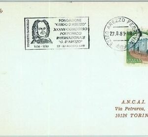 91851 - ITALY - POSTAL HISTORY - SPECIAL Postmark 1989 Classical Music MARCELLO