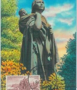 83732 - USA  - Postal History -  MAXIMUM CARD  1954   Sacagawea INDIA
