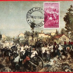 aa3221  -  ITALY  -  MAXIMUM CARD  - RED CROSS  Medicine MILITARY  1960