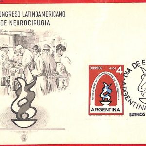 aa3246 - ARGENTINA - POSTAL HISTORY - MAXIMUM CARD 1963 Neurosurgery MEDICINE