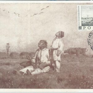 68870 - POLAND  - Postal History - MAXIMUM CARD 1963 - ART