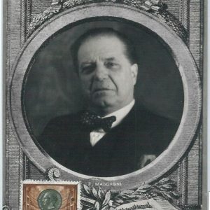 72626  - ITALY  -   MAXIMUM CARD 1963 - Mascagni MUSIC La Scala