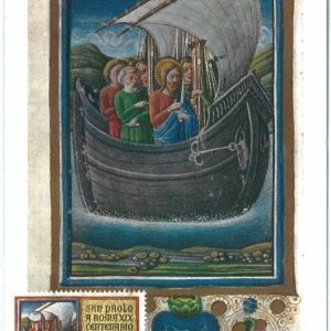 72615 - ITALY - Postal History - MAXIMUM CARD -  ART Religion SAN PAOLO 1962
