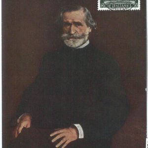 72628  - ITALY  -   MAXIMUM CARD 1963 - Verdi  MUSIC La Scala