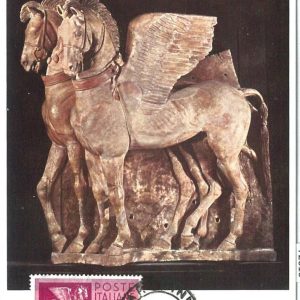 72616 - ITALY - Postal History - MAXIMUM CARD -  ART Architecture MITHOLOGY 1962