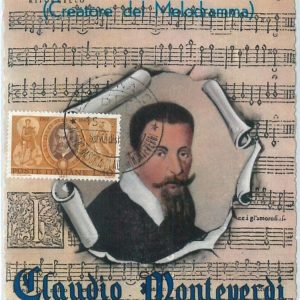 72641  - ITALY  -   MAXIMUM CARD 1967 -  MUSIC Claudio Monteverdi