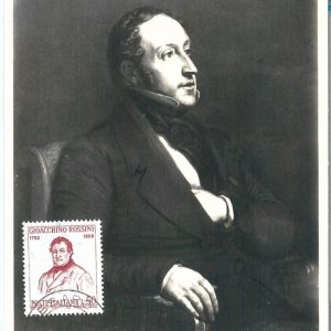 72648 - ITALY - Postal History - MAXIMUM CARD 1968 -  MUSIC Gioacchino Rossini