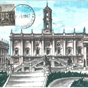 72644 - ITALY - Postal History - MAXIMUM CARD - HISTORY Architecture 1967