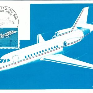 72741 -  FRANCE - Postal History -  MAXIMUM CARD -  AVIATION Airplanes  1985