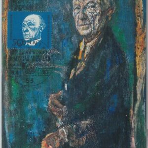 81306 - GERMANY - Postal History - MAXIMUM CARD - POLITICS Konrad Adenauer  1968