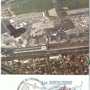 72740 -  FRANCE - Postal History -  MAXIMUM CARD -  AVIATION Airplanes  1983