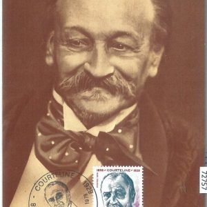 72757 -  FRANCE - Postal History -  MAXIMUM CARD -  THEATRE  Courteline   1979