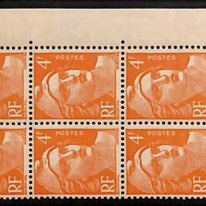 P4140a- FRANCE  - YVERT- # 808  MINT NEVER HINGED  coin datè 28.1.49