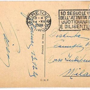 ai3112 - ITALY - POSTAL HISTORY - Postcard - Agricolture - 1924
