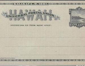77258 - USA - POSTAL HISTORY -   STATIONERY CARD:  HAWAII 2 cents # UX2